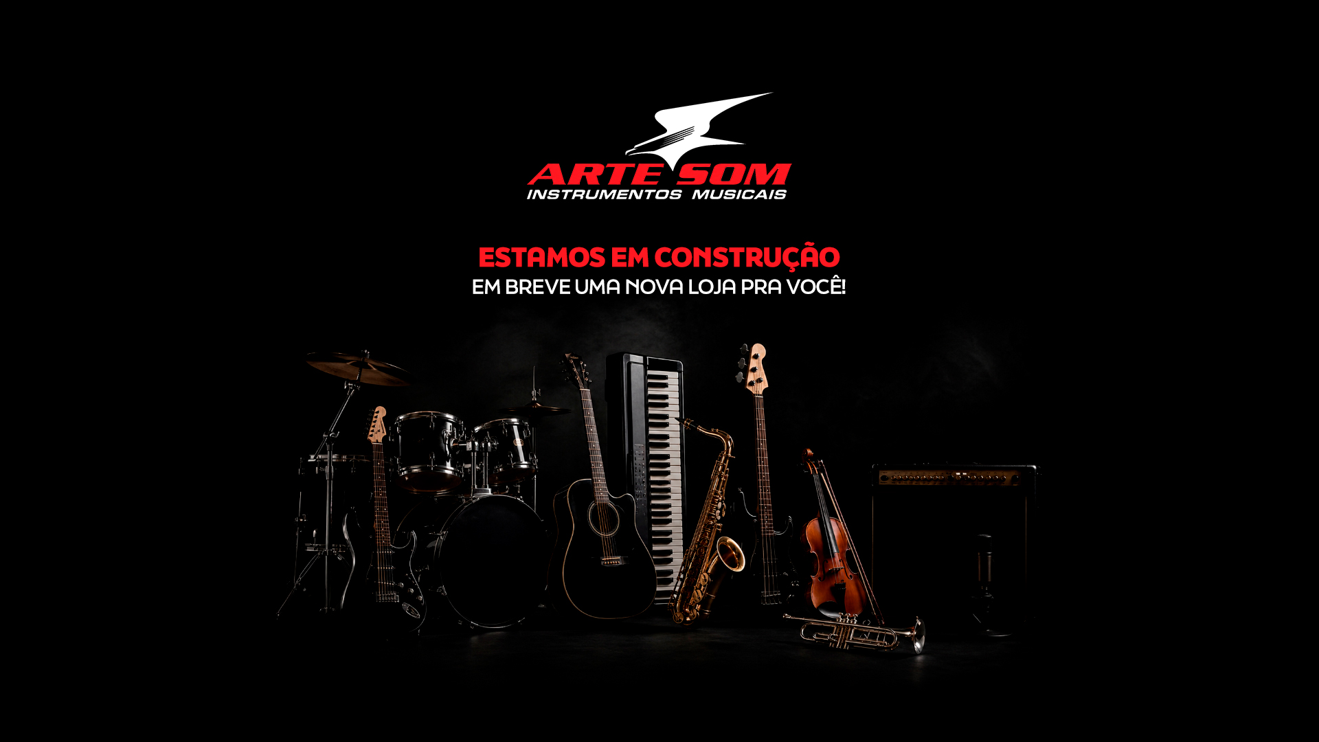 Arte Som - Loja em Construção